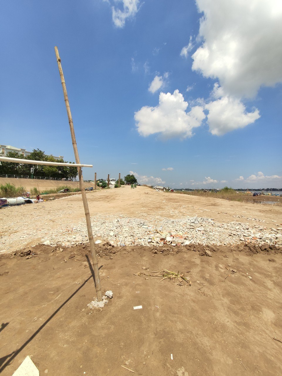Construction along the river