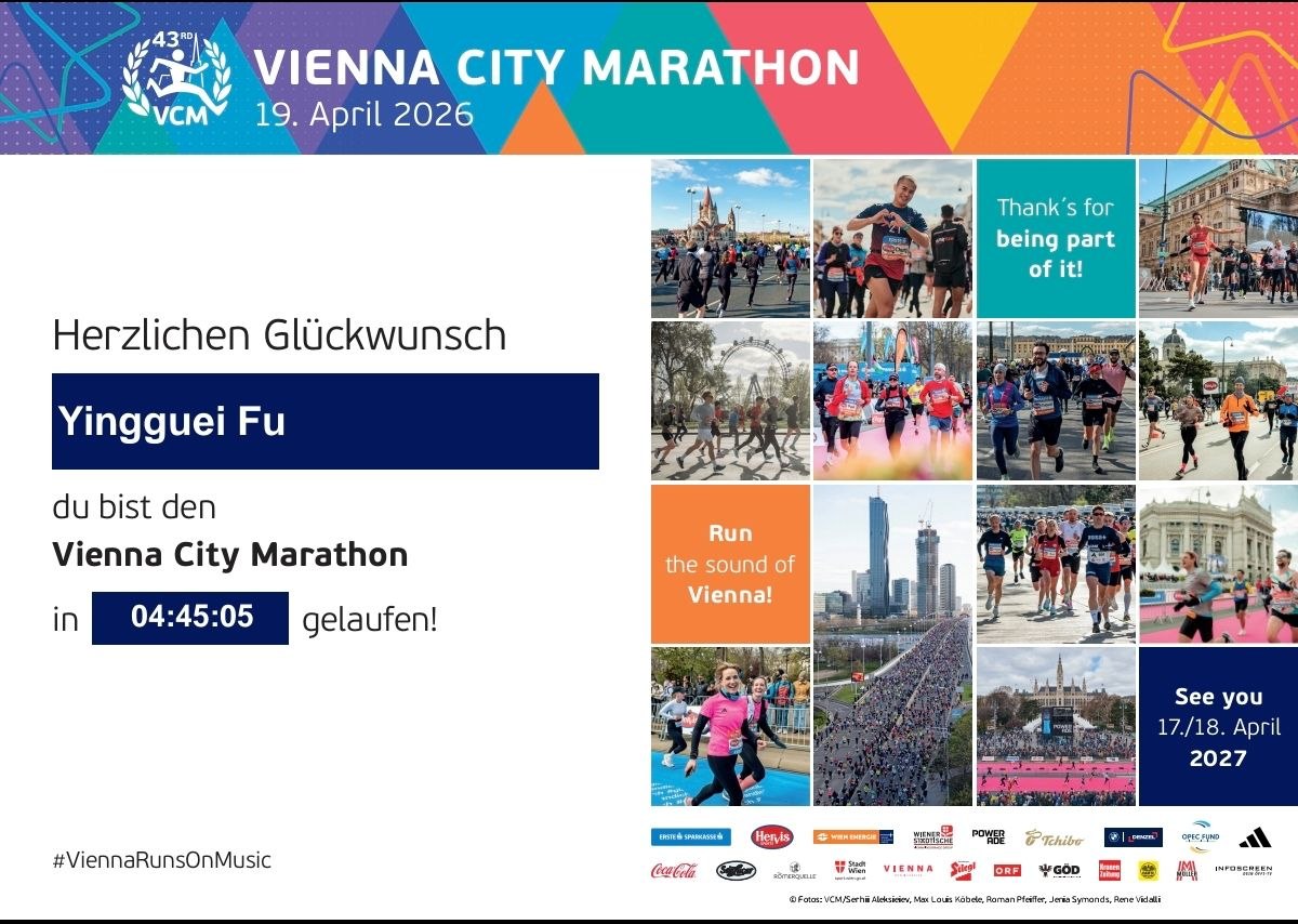 Finish certificate