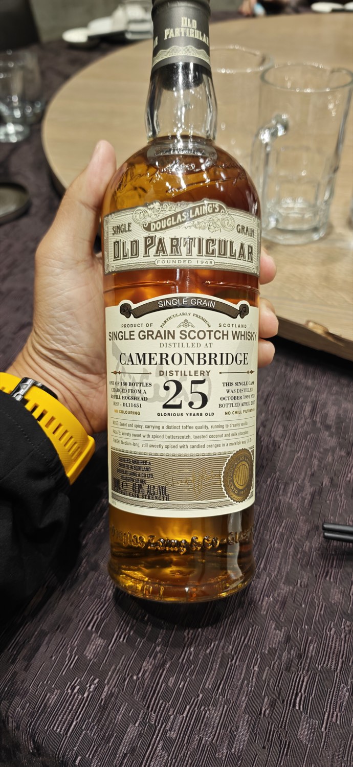 Old Particular キャメロンブリッジ 25年 シングルグレーン