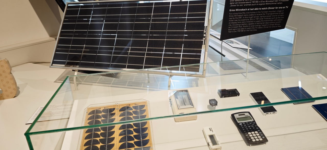 太陽能板技術演進展示